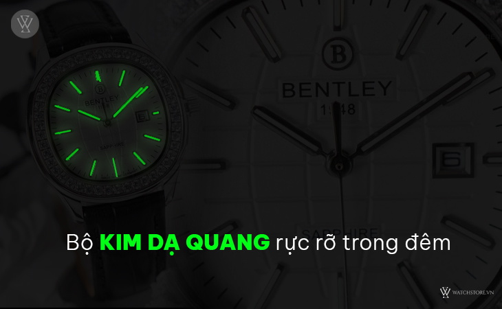 Bentley BL1869-101LWWB kim dạ quang