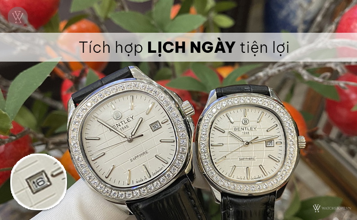 Bentley BL1869-101LWWB lịch ngày tiện lợi