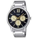 Casio 42mm Nam MTP-E312D-1B1VDF - Ảnh 1