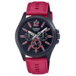 Casio 40.6mm Nam MTP-E350BL-1BVDF - Ảnh 1