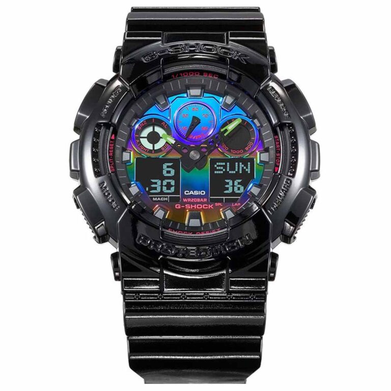 Casio 51.2mm Nam GA-100RGB-1ADR