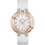 Bulova 35mm Nữ 98R243 - Ảnh 1