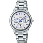 Casio 32mm Nữ LTP-E306D-7A2VDF - Ảnh 1