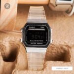 Casio 39.4 × 36.3 mm Nam A168XES-1BDF - Ảnh 2