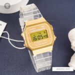 Casio 39.4 × 36.3 mm Unisex A168XESG-9ADF - Ảnh 3