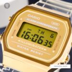 Casio 39.4 × 36.3 mm Unisex A168XESG-9ADF - Ảnh 4