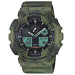 Casio 51mm Nam GA-100MM-3ADR - Ảnh 1