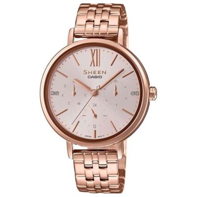 Casio 34mm Nữ SHE-3064PG-4AUDF