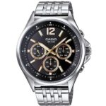 Casio 47mm Nam MTP-E303D-1AVDF - Ảnh 1