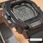 Casio 42.6 × 37.6 mm Unisex LWS-2200H-1AVDF - Ảnh 6