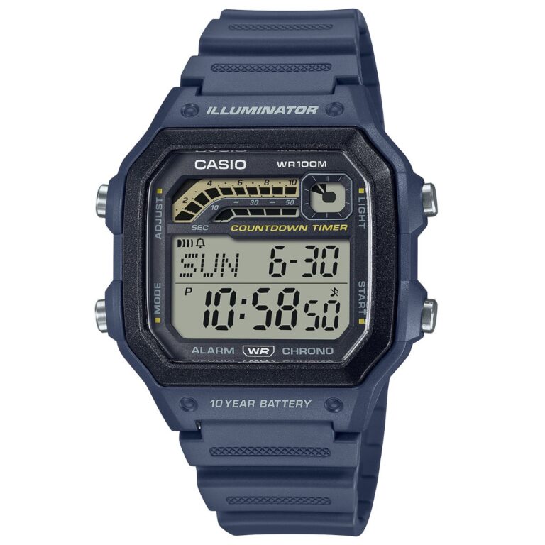 Casio 45 × 42.1 mm Nam WS-1600H-2AVDF