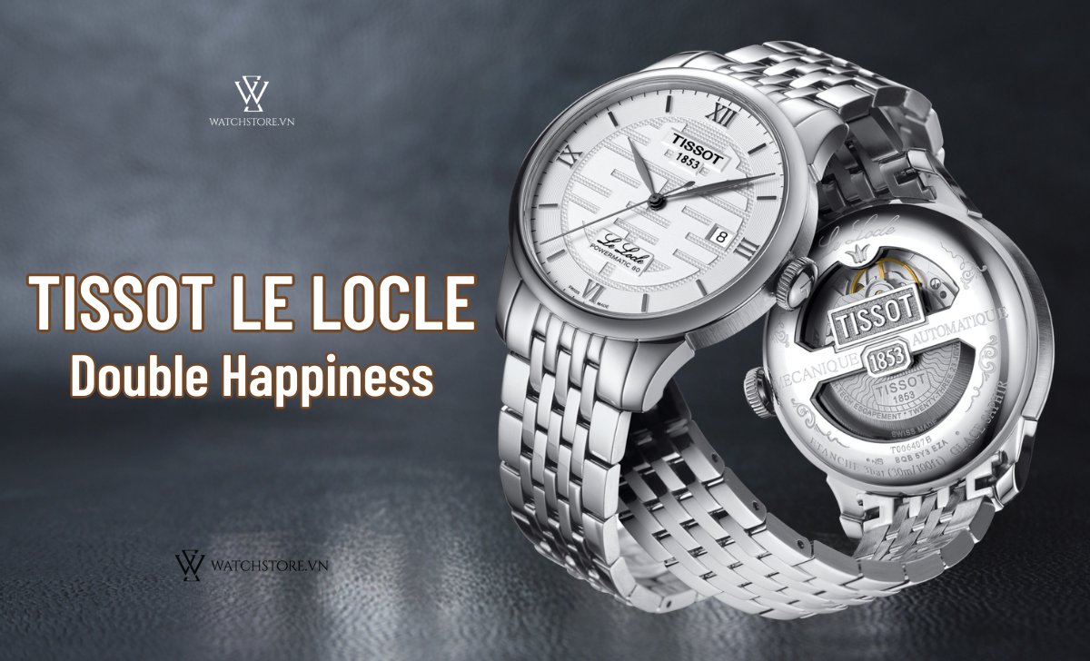 Đồng hồ Tissot Le Locle 8 Tissot Le Locle Double Happiness