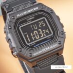 Casio 44.4 × 43.2 mm Unisex W-218H-1BVDF - Ảnh 6