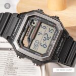 Casio 45 × 42.1 mm Nam WS-1600H-1AVDF - Ảnh 4