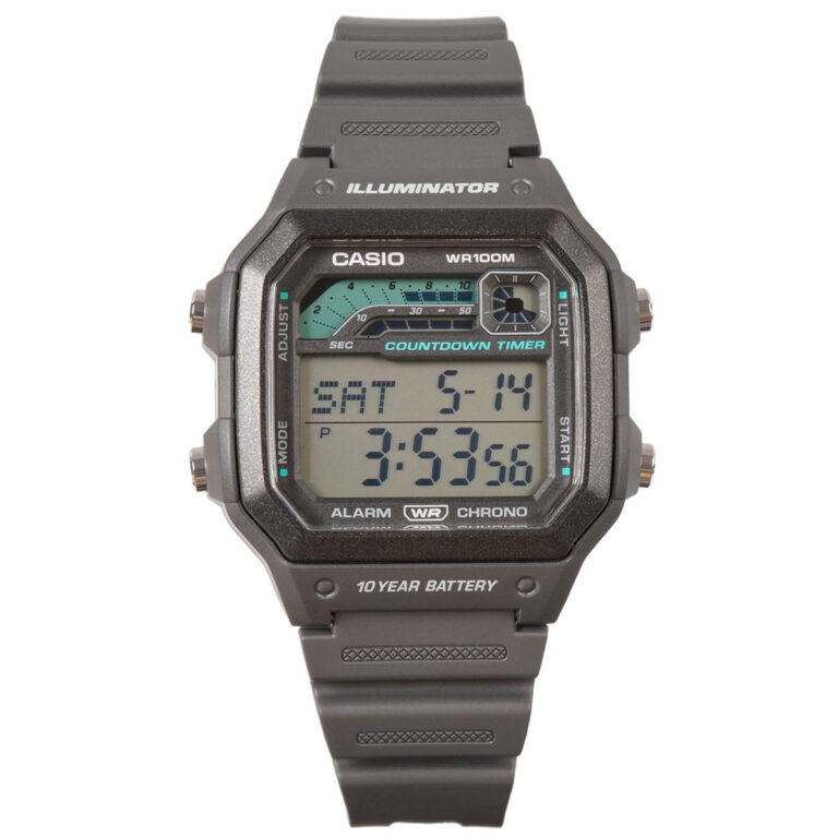 Casio 45 × 42.1 mm Nam WS-1600H-8AVDF