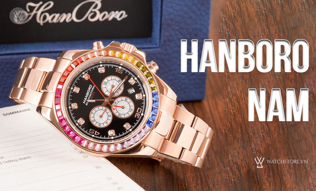 Đồng hồ Hanboro 3 Đồng hồ Hanboro nam