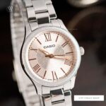 Casio 28mm Nữ LTP-E164D-9ADF - Ảnh 5