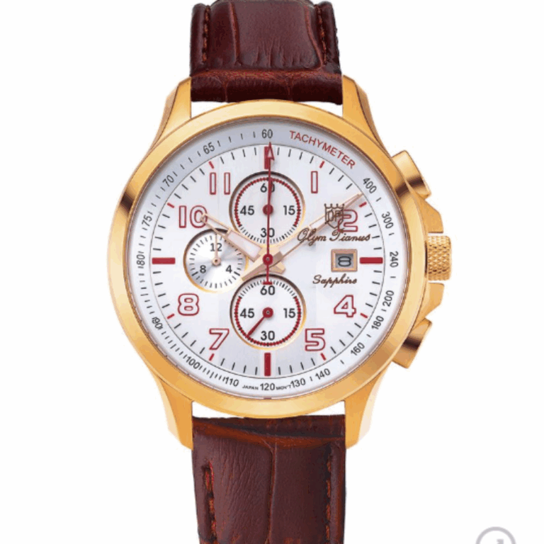 Olym Pianus 40mm Nam OP89022-3GR-GL-T