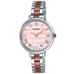 Casio 30mm Nữ LTP-E160RG-4ADF - Ảnh 1