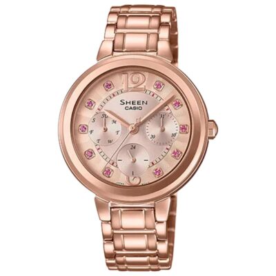 Ảnh sản phẩm Casio 34mm Nữ SHE-3048PG-4BDR