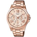 Casio 39.3mm Nữ SHE-3806PG-9AUDR - Ảnh 1