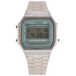 Casio 38.6 × 36.3 mm Unisex A168WA-3AYDF - Ảnh 1