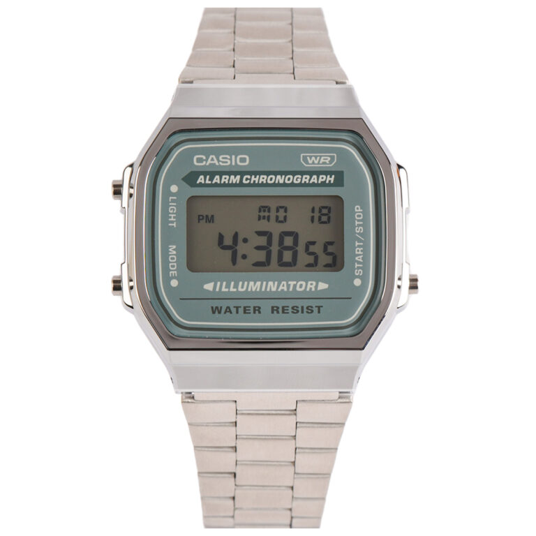 Casio 38.6 × 36.3 mm Unisex A168WA-3AYDF