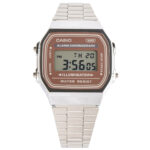 Casio 38.6 × 36.3 mm Unisex A168WA-5AYDF - Ảnh 1