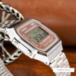 Casio 38.6 × 36.3 mm Unisex A168WA-5AYDF - Ảnh 6