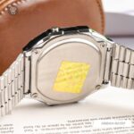 Casio 38.6 × 36.3 mm Unisex A168WA-8AYDF - Ảnh 9