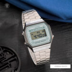 Casio 38.6 × 36.3 mm Unisex A168WA-3AYDF - Ảnh 2