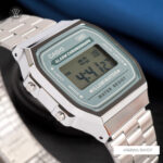 Casio 38.6 × 36.3 mm Unisex A168WA-3AYDF - Ảnh 6