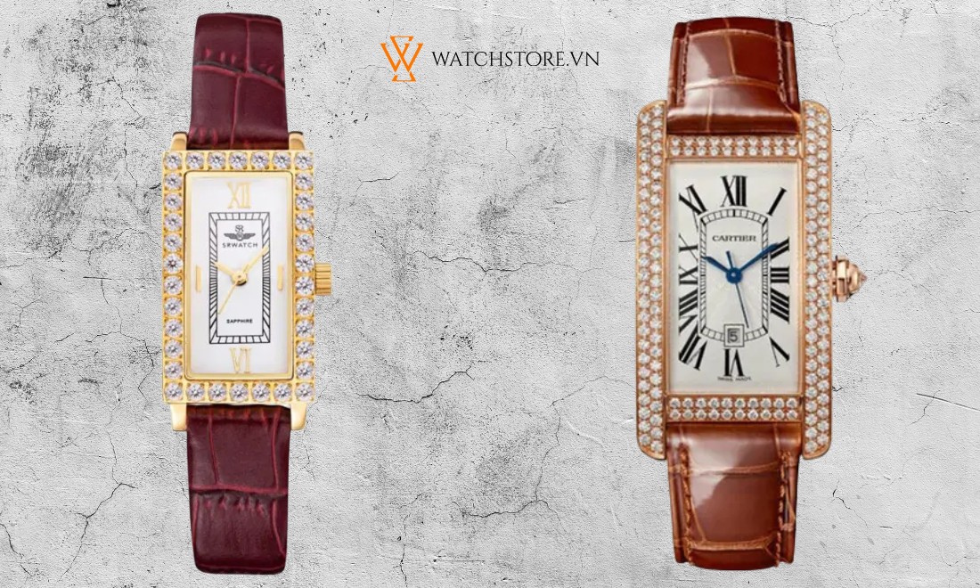 12 đồng hồ giống Cartier nhất nhưng giá chỉ bằng 1/80 10 Đồng hồ giống Cartier