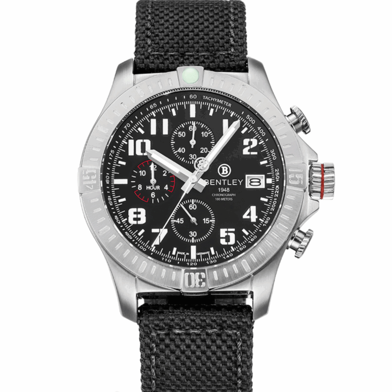 Bentley 43mm Nam BL1696-20WBB