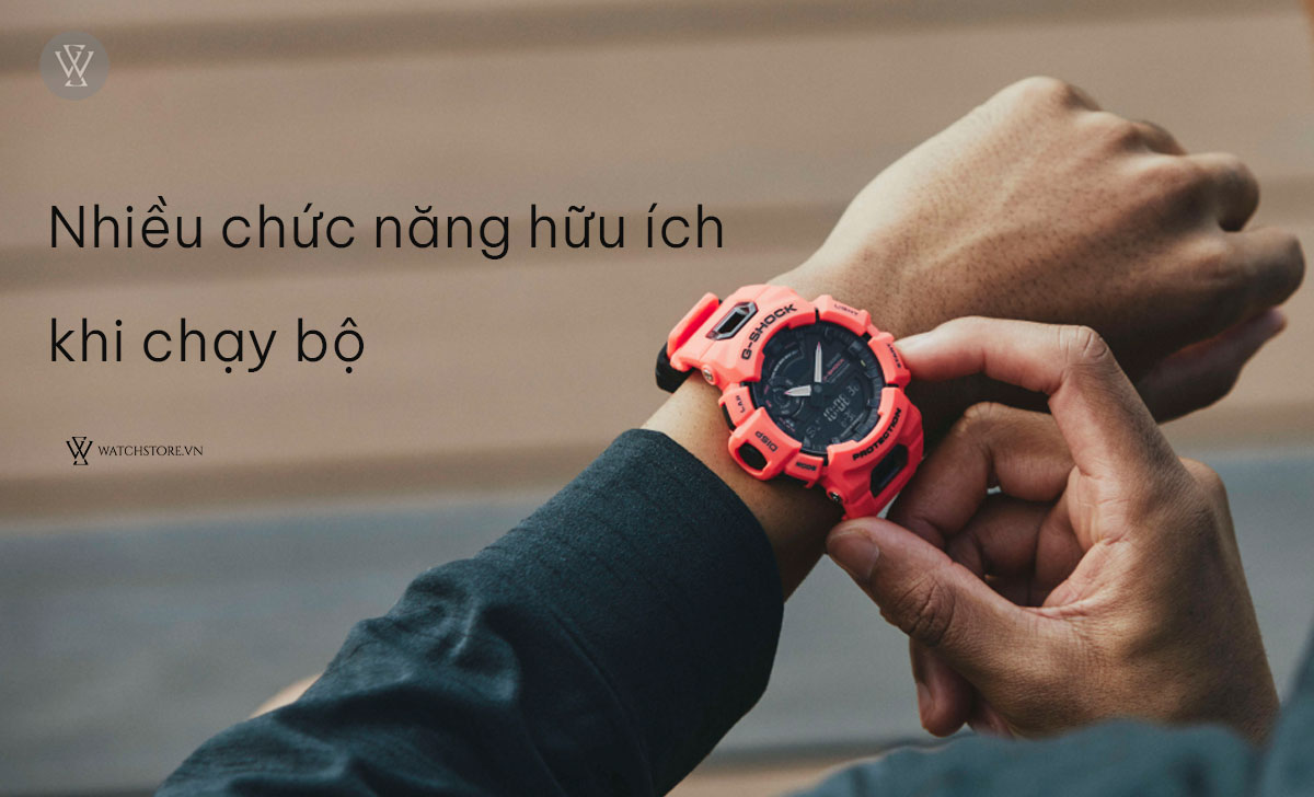 Đồng hồ G-Shock GBA-900 23 chức năng hữu ích khi chạy bộ