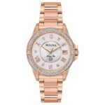 Bulova 32mm Nữ 98R258 - Ảnh 1