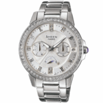 Casio 34mm Nữ SHE-3023D-7ADR - Ảnh 1