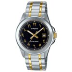 Casio 38.5mm Nam MTP-1215SG-1B3DF - Ảnh 1