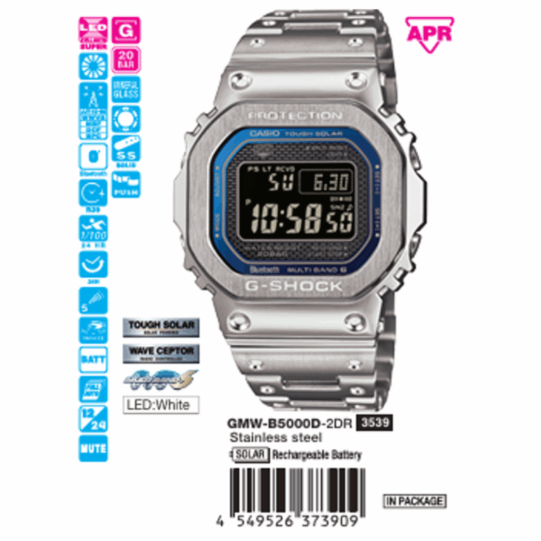 Casio 43.2mm Unisex GMW-B5000D-2DR