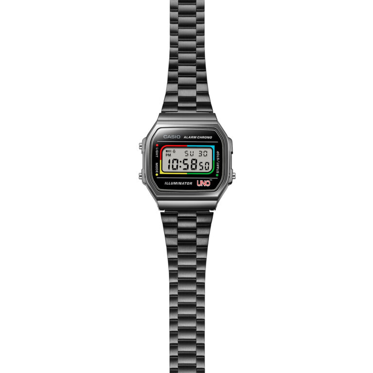Casio 36.3mm Unisex A168WEUC-1ADR