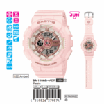 Casio 46.3 x 43.4mm Nữ BA-110AQ-4ADR - Ảnh 3