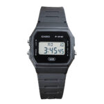 Casio 35.2 mm Unisex F-91WB-1ADF - Ảnh 1