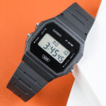 Casio 35.2 mm Unisex F-91WB-1ADF - Ảnh 2