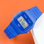 Casio 35.2 mm Unisex F-91WB-2A1DF - Ảnh 2