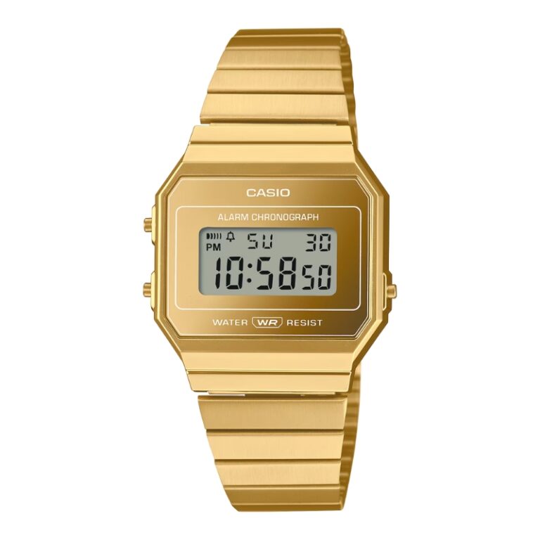 Casio 37.4 × 35.5 mm Unisex A700WEVG-9ADF