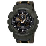 Casio 51.2mm Nam GA-100MC-3ADR - Ảnh 1