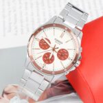 Casio 43.5 mm Nam MTP-1374D-5A2VDF - Ảnh 2