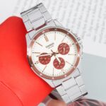 Casio 43.5 mm Nam MTP-1374D-5A2VDF - Ảnh 4