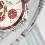 Casio 43.5 mm Nam MTP-1374D-5A2VDF - Ảnh 5