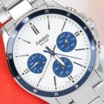 Casio 43.5 mm Nam MTP-1374D-7A2VDF - Ảnh 3